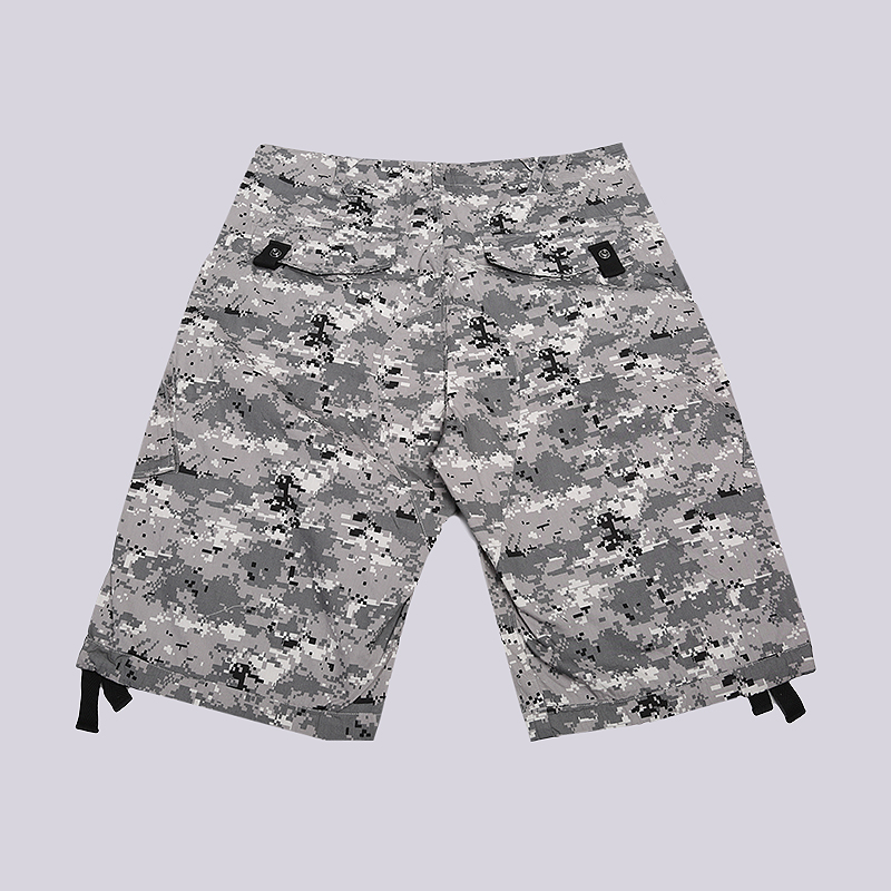 мужские серые шорты K1X Cargo Cotton Short 1400-0140/0127 - цена, описание, фото 4